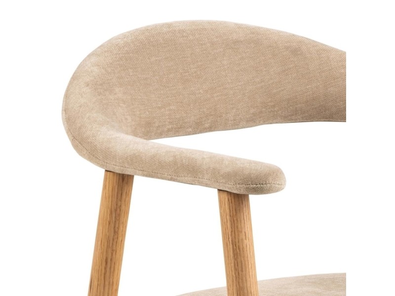 Krzesło Addi beżowe/ dąb Danny beige 3 - ACTONA